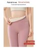 Women's High Waist Velvet Leggings - Warm Cashmere, Thick, Autumn-Winter Base Layer Pants