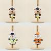 Delightful Short Plush Penguin Keychain Toy In Police And Firefighter Capybara Designs