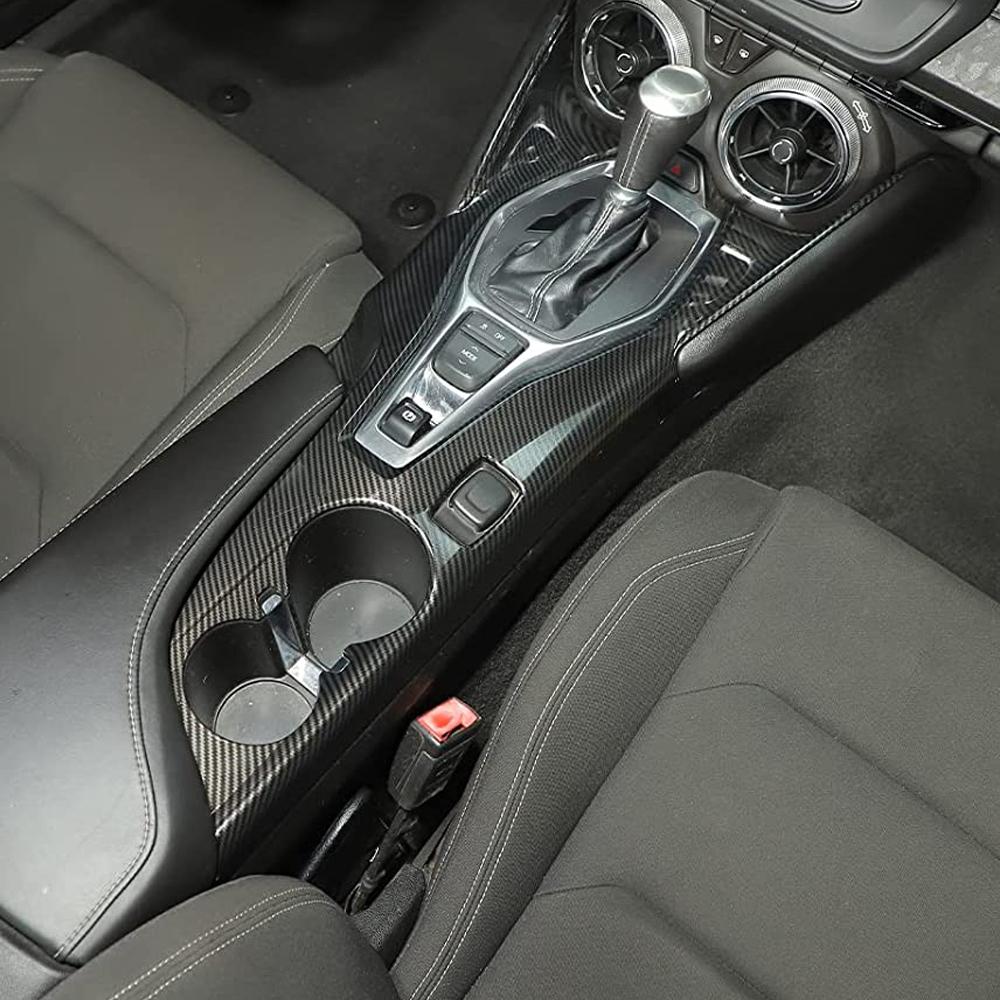 Центральная консоль автомобиля, панель переключения передач, декоративная крышка для Chevrolet Camaro 2016 2017 2018 2022, интерьер