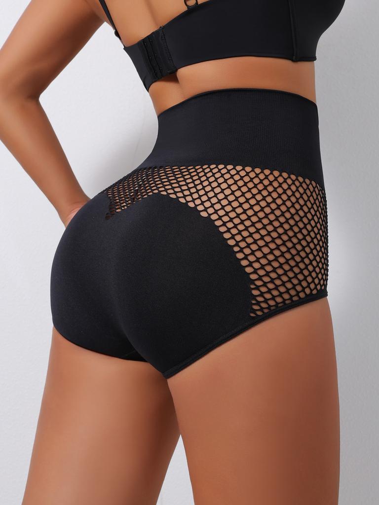 Flarixa Women Sexy Halow Out Hips Peach Buttocks Shaping Panties High Waist Tummy Control Shapewear Butt Lifting Underwear