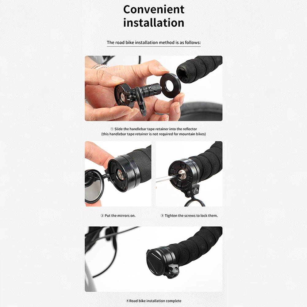 Универсальное зеркало заднего вида для велосипеда, вставляемое в руль, зеркало заднего вида для руля, зеркало заднего вида для руля велосипеда, для активного отдыха