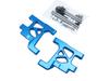 Aluminum Rear Suspension Arm Tamiya Wild Willy Blue (for 2) SWR-32RB