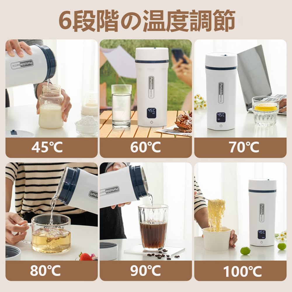 Focustar Портативный электрический Малый дорожный Подходит для заморских и температурных условий без трансформатора может использоваться с портативным источником питания, легко переносимым водой