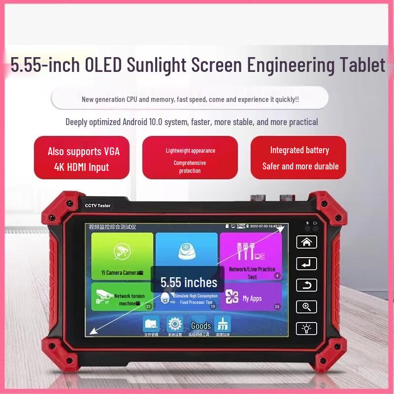 WANGLU Multi-function IP Camera & Network Tester CN plug (adapter included)