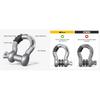 Nilight 2pcs 3/4" D-Ring Shackle with 7/8" Screw Pin Break Strength, Heavy Duty Off Road Recovery Shackle with Isolators Washers