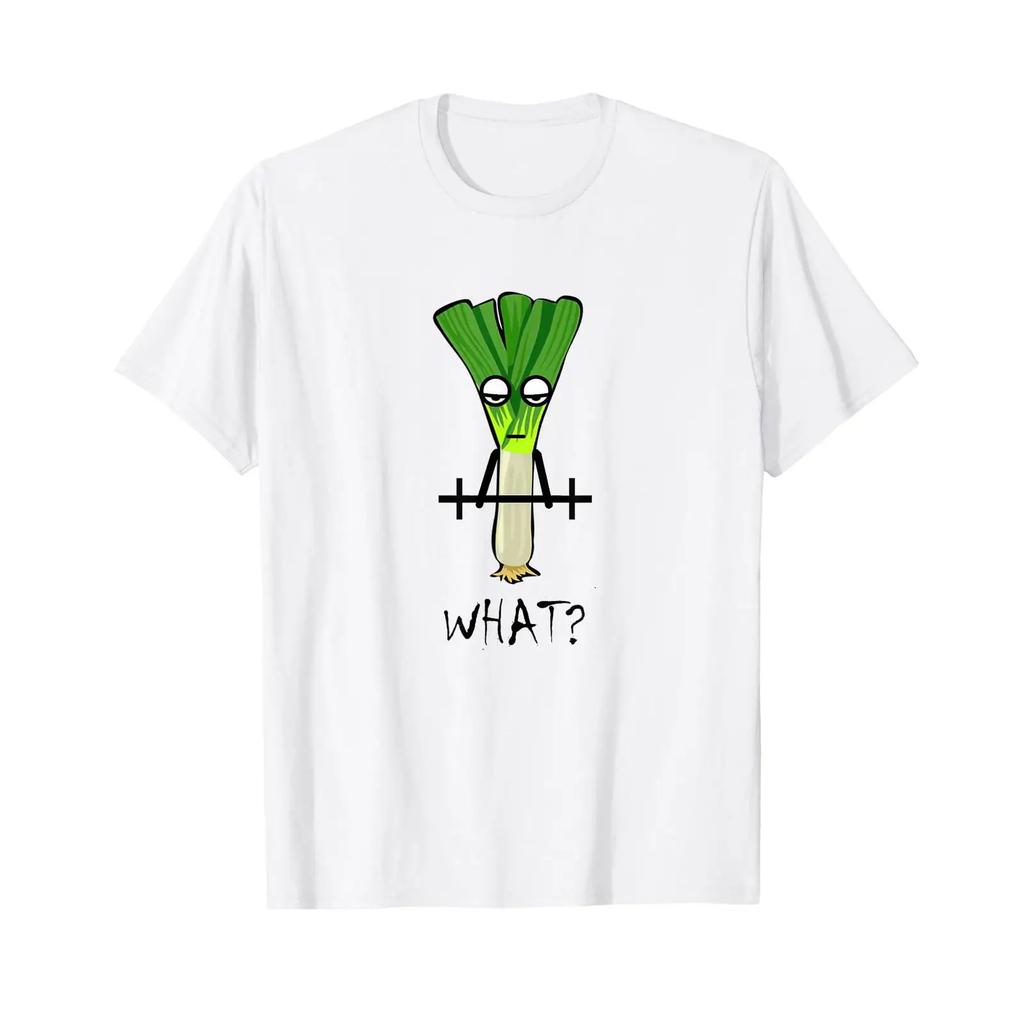Funny leek fitness shirt for training in the gym T vintage Washed Soft homme Breathable Comfortable Casual fashion