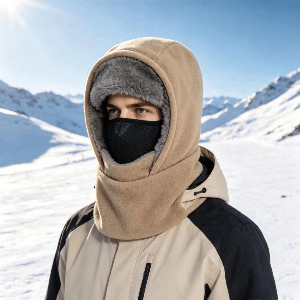 Warm Balaclava Hat Waterproof Face Neck Warmer Unisex Neck Gaiter Skiing