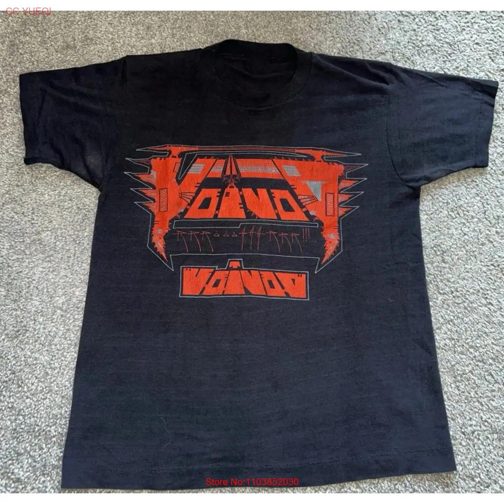 Voivod To The Death Tour Cotton T Shirt Full Size Su489 Vintage Slightly Comfortable Casual Streetwear Designer Clothes