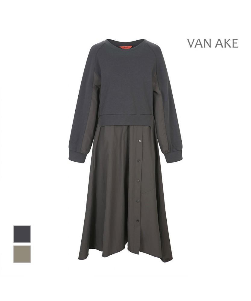 Платье VANAKE Color Block Два в одном_Vb43Opud01Z