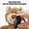 Squeaky Dog Chew Toy Interactive Plush Bear Toy with Sound Indestructible Dog Teeth Cleaning Toy for Aggressive Chewers