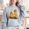 I’m Fine Retro Funny Housewife Graphic Sarcastic for Women USA Autumn and Winter Sweatshirt Long Sleeve Casual Thermal Hoodie