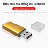 Aluminum USB Mobile Card Reader - Bright Color, High-Speed 2.0, Supports Micro SD/TF/Memory Cards