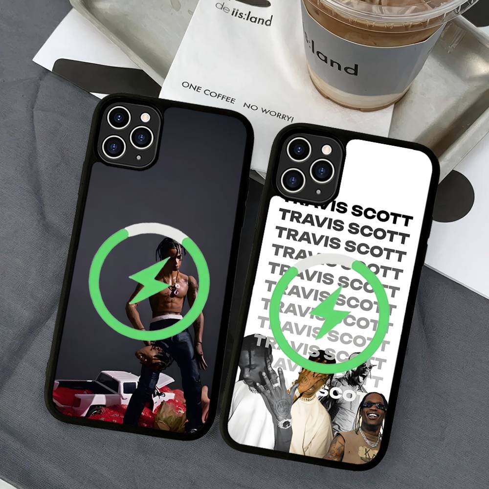 Роскошный чехол для телефона Travis Scott Cactus Jack для IPhone 17 16 15 14 13 12 11 Pro Max Plus Для Magsafe Магнитный корпус