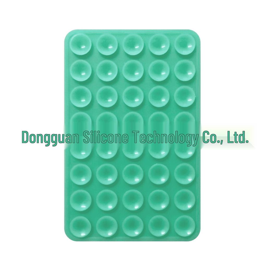 Черная силиконовая противоскользящая подставка для телефона: 24 Портативные, Минималистичные Наклейки на Присосках