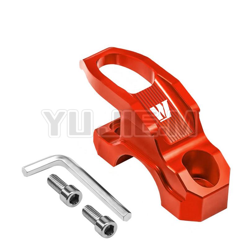 Aluminum Brake Master Cylinder Holder Clamp Bracket Bag Hook Helmet Hanger Accessories For HAOJUE UHR150 UHR125 UHR 50 UHR 125