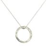 Used TIFFANY&Co. Necklace 1837 Circle Silver925 3.8g Silver Pendant