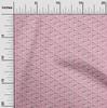 oneOone Cotton Flex Dark Peach Orange Fabric Leaves & Floral Block Sewing Craft Projects Fabric Prints By Yard 40 Inch