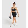 Gymshark Бесшовные шорты Sweat Black B6a4s Bbbb