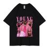 Rapper Young Thug Slime Graphic T Shirt Men's Women Hip Hop Fashion Short Sleeve T-shirt Summer Casual Cotton Overd T-shirts#Color