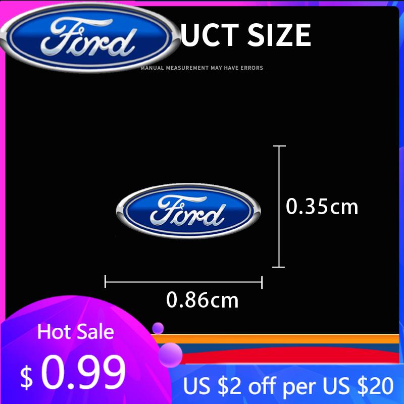 Новая автомобильная наклейка 2026 2025 Горячая Для Ford Новый автомобиль Крышка Логотипа Капота Эмблема Мини-наклейка Кузов Автомобиля Задний Значок Для Ford Focus 2 3