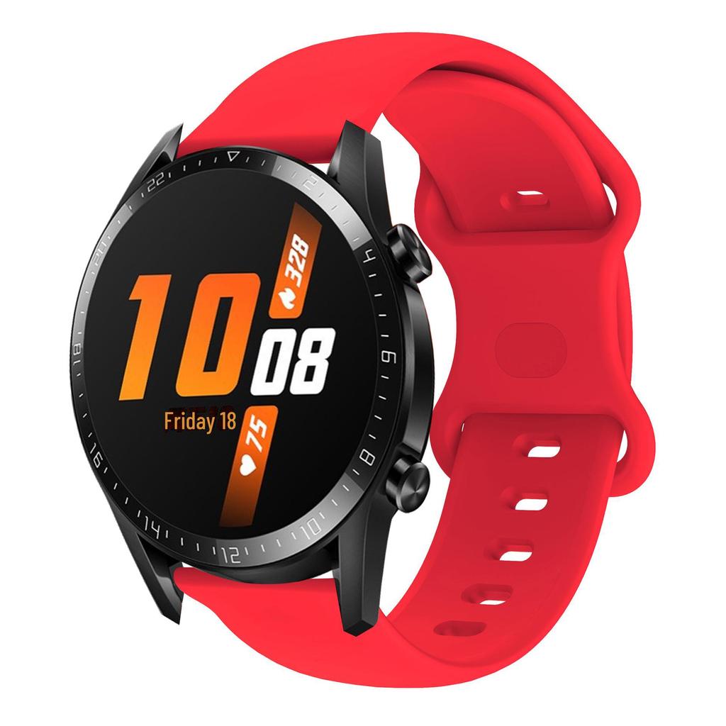 Силиконовый ремешок для Huawei GT2/GT3 Pro и Magic 20/22 мм с застежкой-бабочкой