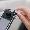 Универсальная рамка PGYTECH Insta360 X4 для Insta360 Поддерживает вертикальную и горизонтальную ориентацию Открывается и закрывается для плавной работы с винтами Холодный башмак Экшн-камера и