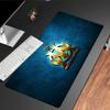 Golden Marseille Emblem mouse pad, rubber base, esports desk mat, mouse pad for gamers and office use, gaming desk , easy to clean mat