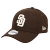 NewEra Cap Newera 9FORTY Hat MLB Major League Cool Stylish Padres Brown X Beige [New Era] Men's Women's Brown… [Item]