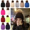Ladies Women Soft Thick Ski Hat Beanie Cap Winter Cap Knitted Hat