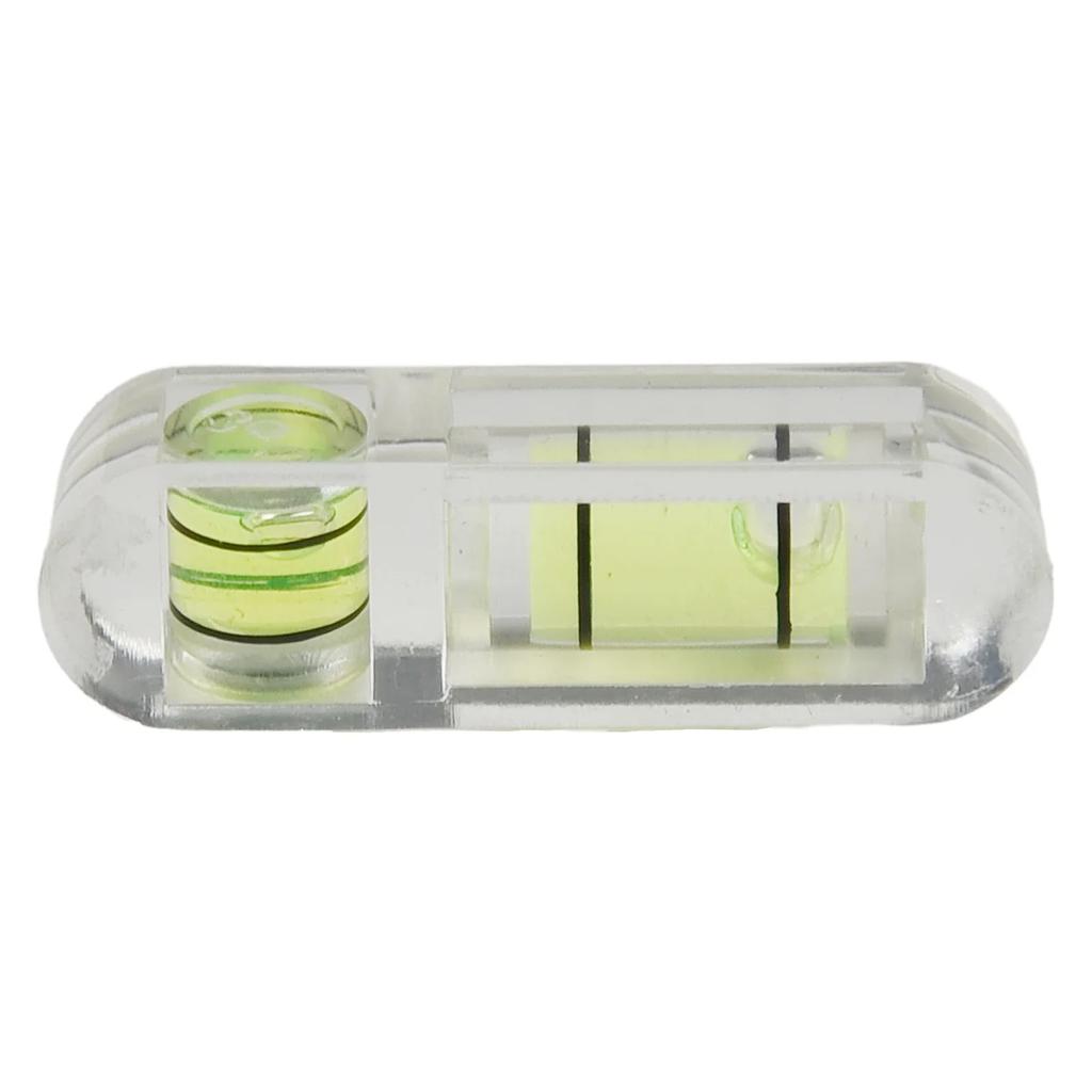 Уровень пузырьковый тип Т 2 шт. Высокоточный уровень наклона и поворота для размещения мебели, настенных календарей и многого другого