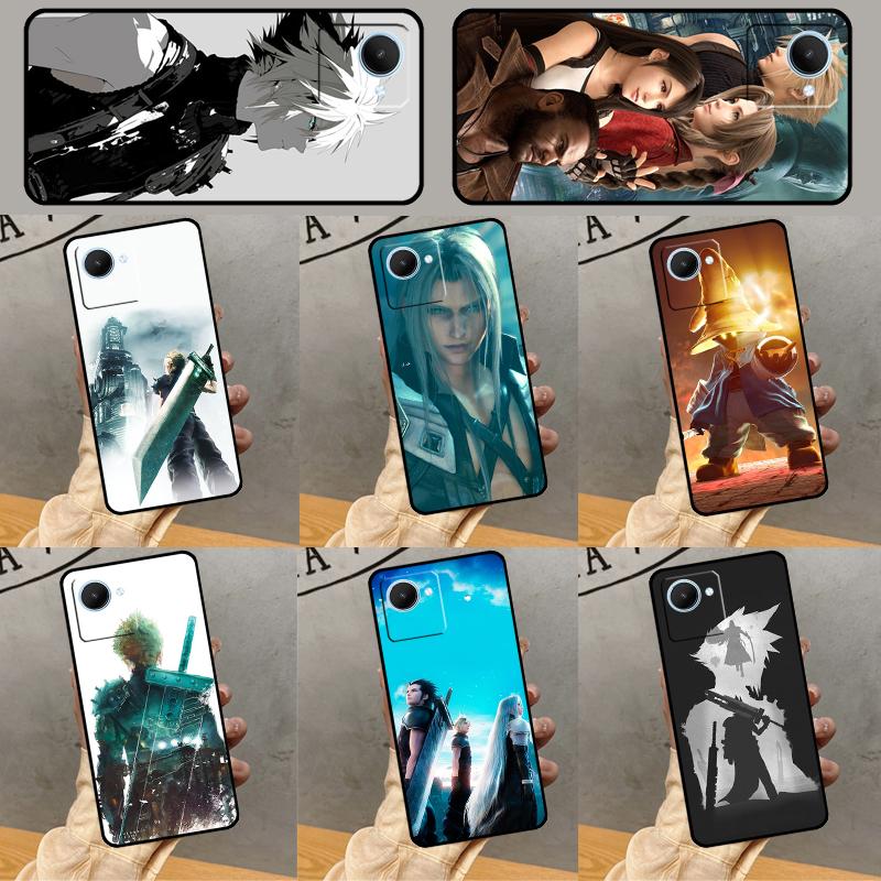 Final Fantasy Case For Realme 14 12 10 11 13 Pro Plus GT 6 6T 5 GT7 Pro C61 C55 C51 C21Y C25S C67 C75 C53