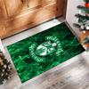 Hibernian FC Футбол Футбольный Узор Мягкий Ковер Зональный Нескользящий Ковер для Пола в Помещении Спортивный Декоративный Коврик для Спальни
