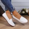 Fashion Women's Casual Single Shoes Are Trendy and Versatile, with Flat Bottoms and One Foot Loafers for Comfortable Mary Jane Shoes