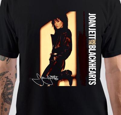 Новая черная футболка JOAN JETT And THE BLACKHEARTS для фанатов, размеры S-5XL, унисекс