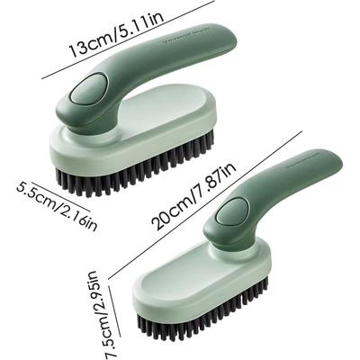 Многофункциональная складная ручка Щетка для стирки с тонкой щетиной для бережной чистки Щетка для чистки обуви для верха