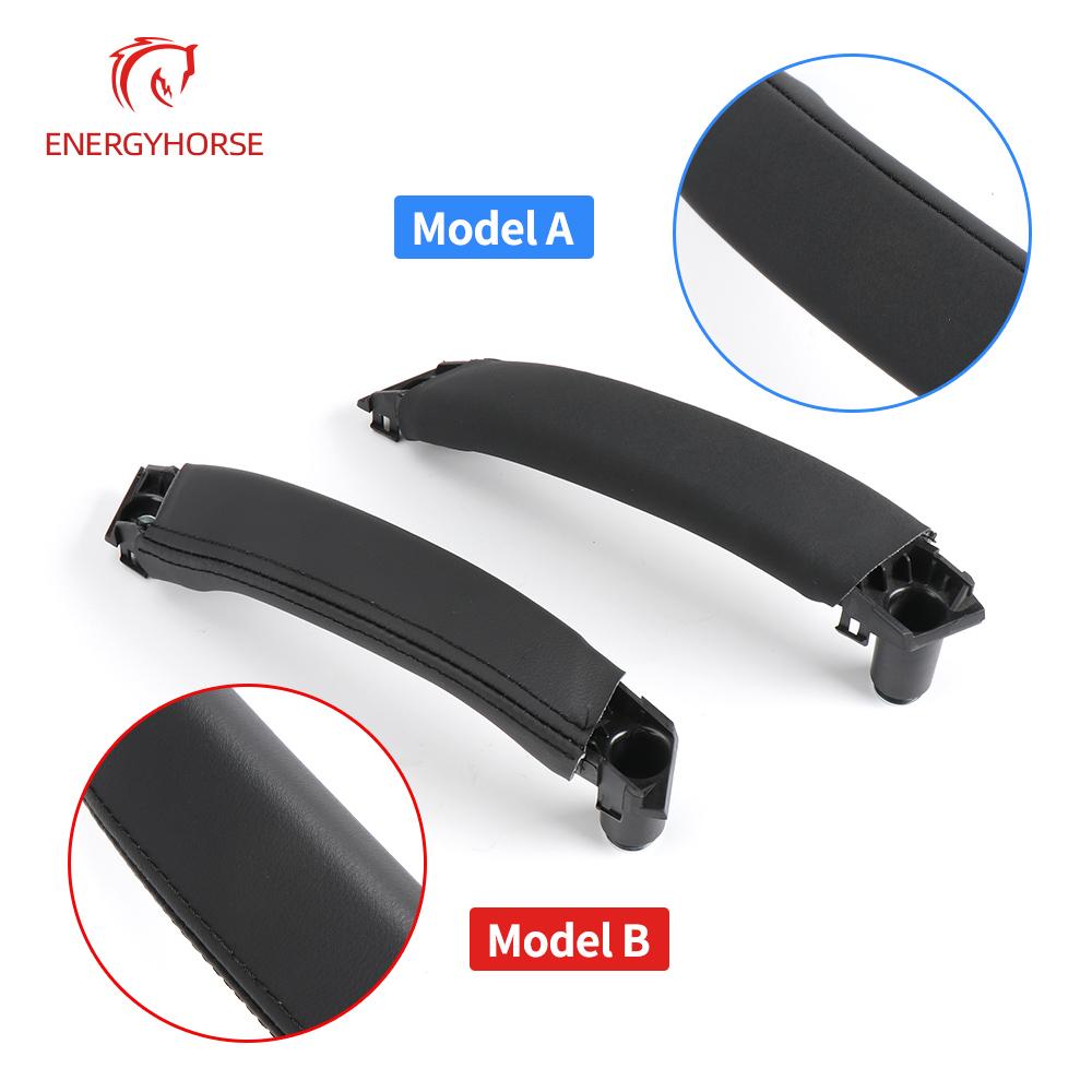 Новая левая и правая внутренняя дверная ручка из кожи для Land Rover Discovery 2015-219 LR076161 внутренняя дверная панель ручка