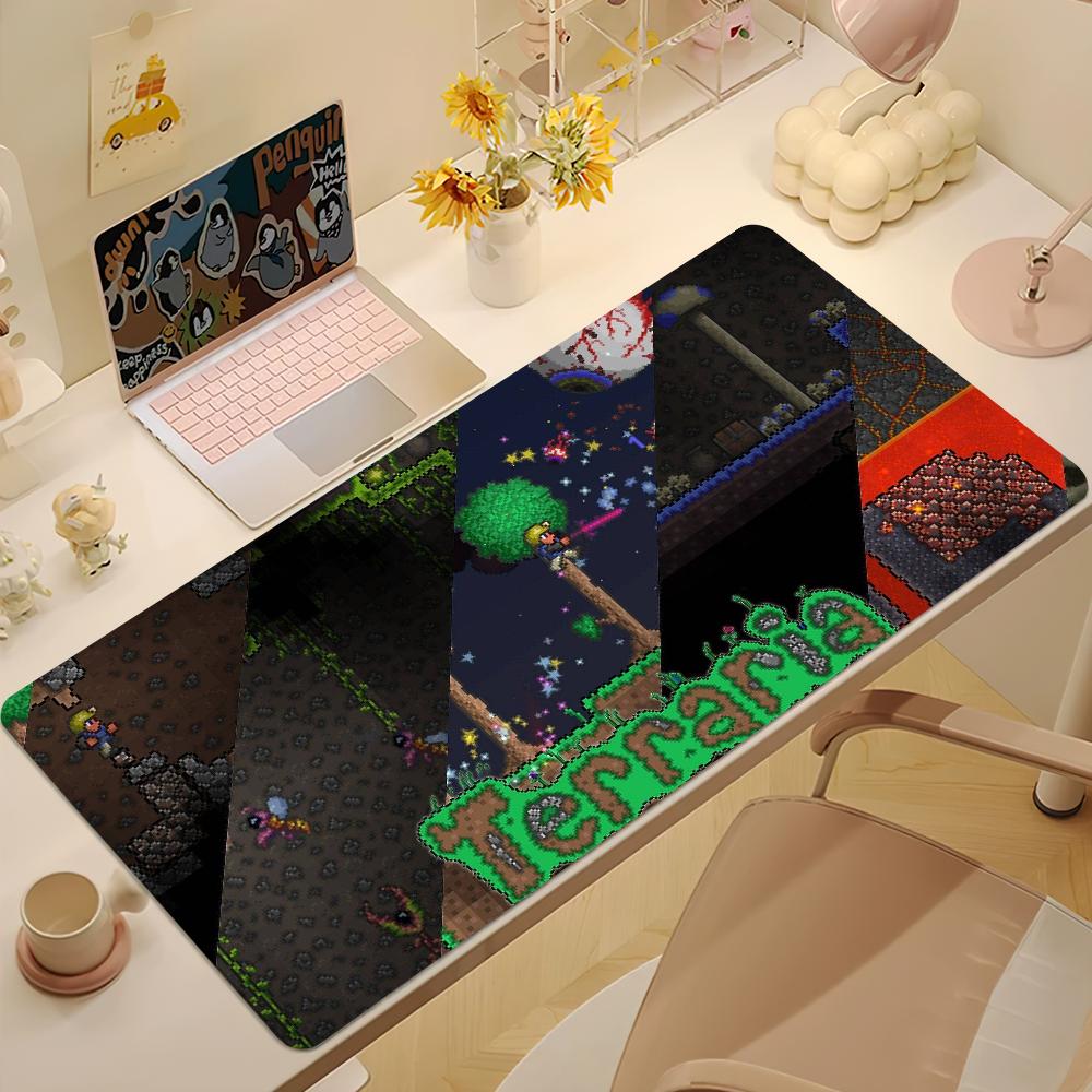 Коврик для мыши Большой TTerraria Настольный S Коврик Клавиатура Эргономичный Офисный Резиновый Игровой ПК Нескользящий Необтрепывающийся Домашний Индивидуальный Игровой Лучшая Цена