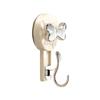 Wall Mount Hook Shower Hooks Home Decoration Clothes Hook Removable Suction Cup Hook  Household