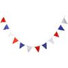 7 м красный белый синий вымпел баннер для вечеринки по случаю дня рождения, свадьбы, украшения дома, гирлянда для детского душа, сделай сам, подвесной декор