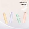 Ультралегкий солнцезащитный зонт 110 г Ультралегкий и удобный зонт-карандаш для защиты от солнца Маленький портативный зонт-перышко