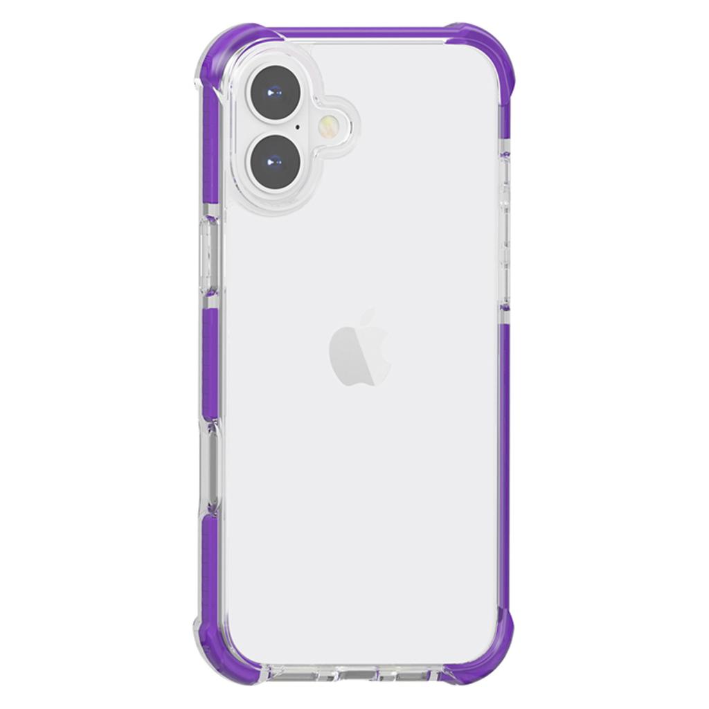 Чехол для iPhone 17 Четыре Угла Защита от Падений Прозрачный ТПУ + ТПЭ + ПК Чехол для Телефона