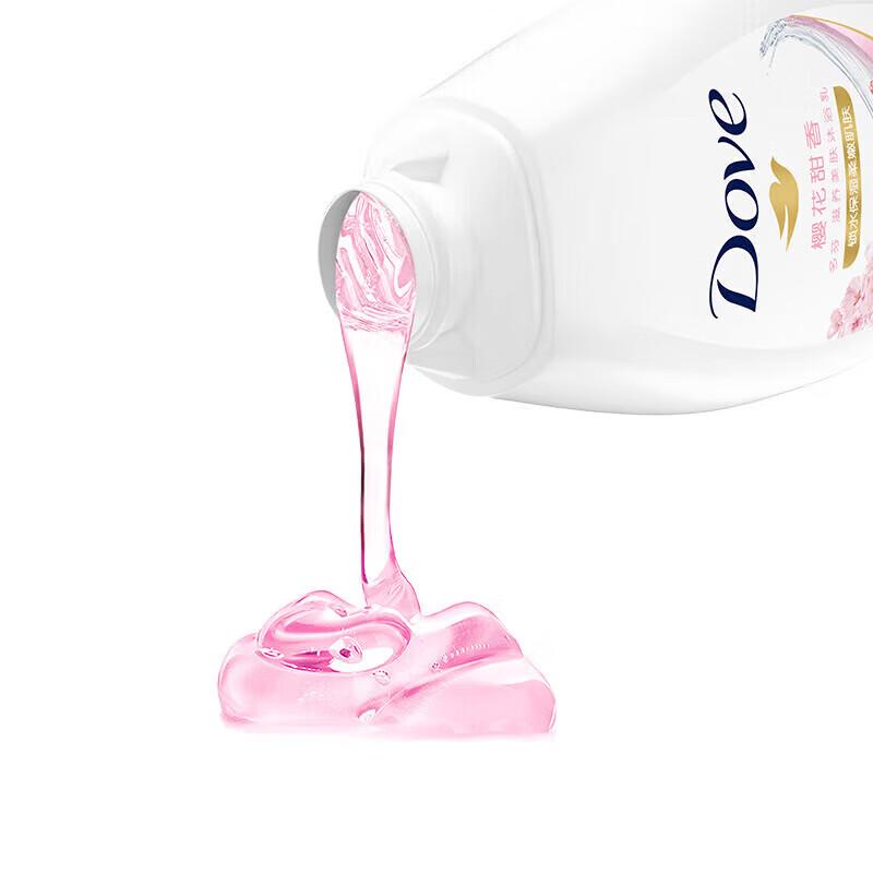 DOVE Набор: Гель для душа и скраб для тела «Цветок вишни и кокос»