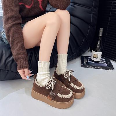 Модные женские повседневные лоферы из искусственной кожи, туфли дерби с кисточками, увеличивающие рост туфли-монки, слипоны, удобная резиновая подошва