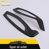 IZOA Car Roof Air Outlet Carbon Fiber Decorative Sticker for 18 Models