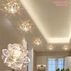 Crystal Spotlight LED Recessed Ceiling Light for Living Room, Aisle, Corridor - Bullseye Cat's Eye Design