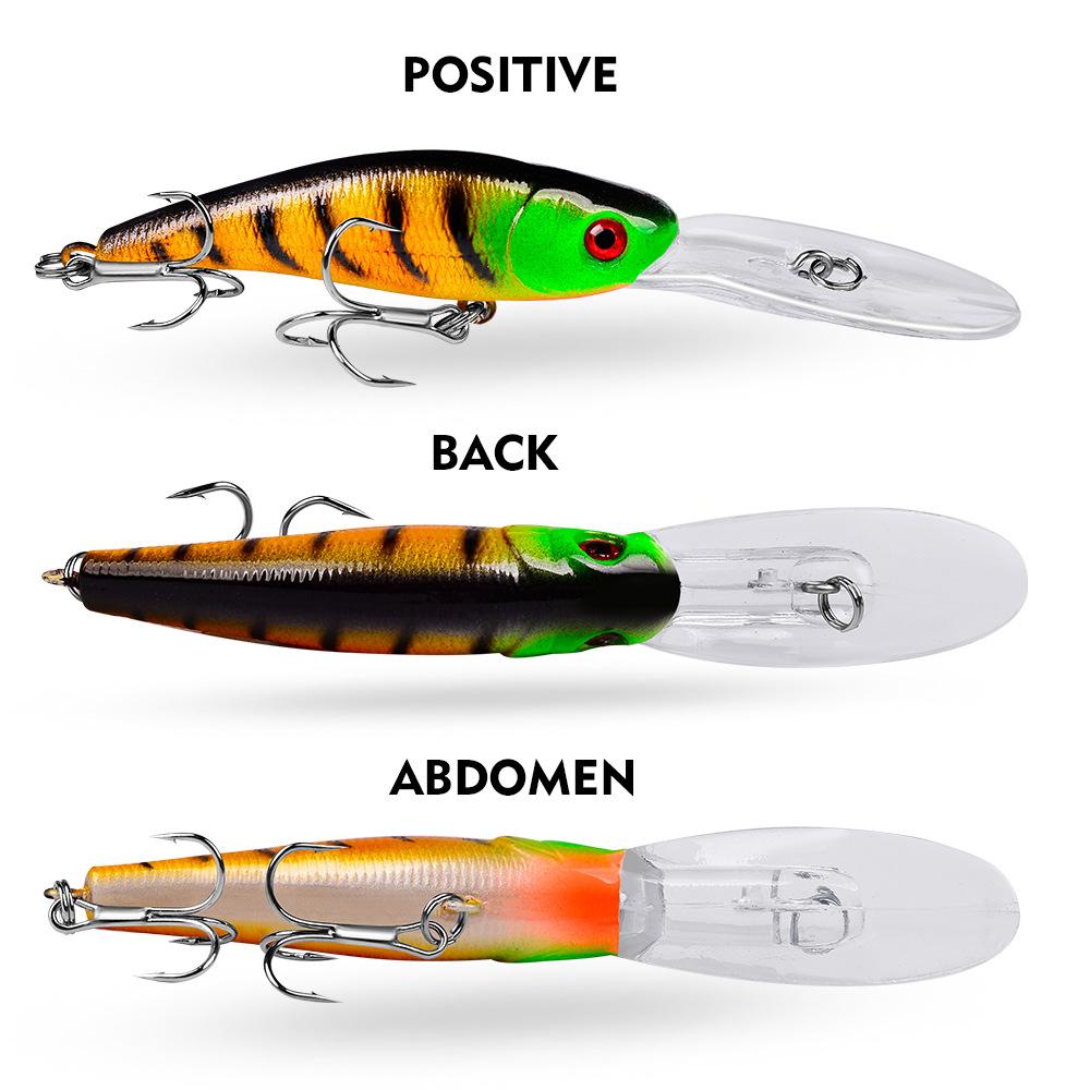 Погружная приманка Road Sub Bionic Bait 10,1 см 7,8 г Приманка Minnow Пластиковая приманка