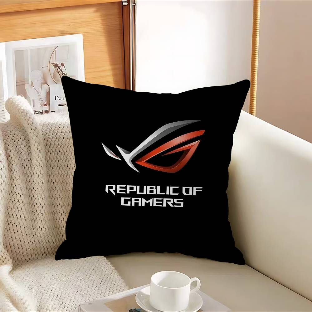 A-Asus Anime R-RogS Pillow Case Removable Washable Cushion Cover – All-Season Soft Linen