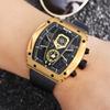 Men's Sports Watch Quartz Watch Men's Watch Large Digital Watch Calendar Watch Glow-in-the-dark Watch Silicone Strap