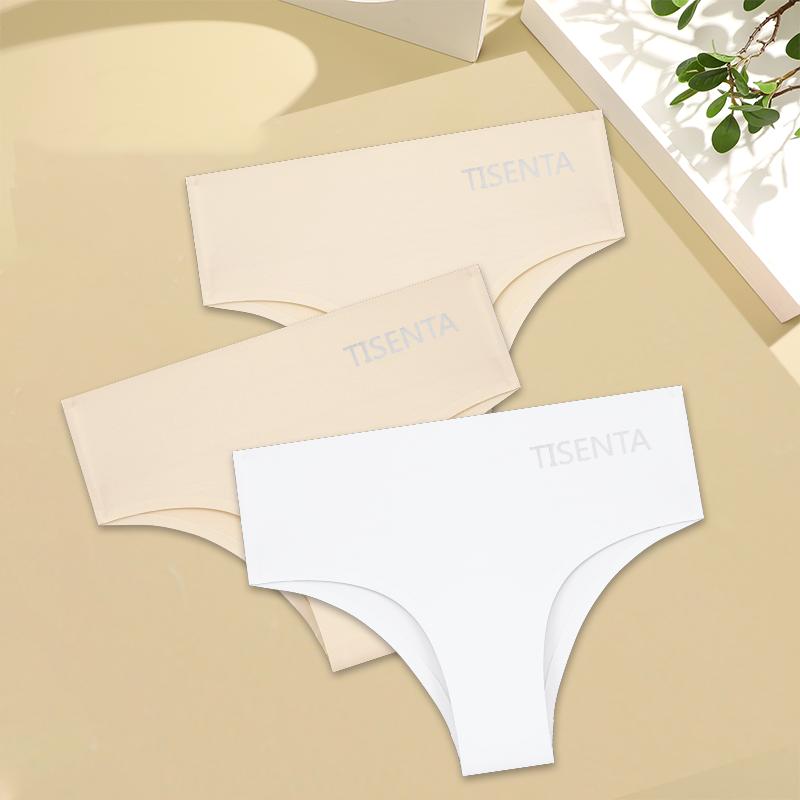 3 шт. женские трусики M-4XL Plus Size Корректирующее белье Трусы бесшовные женское нижнее белье с низкой талией Высокая эластичность Нижнее белье Интимное мягкое