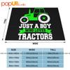 Just A Boy Who Loves Tractor Ultra-Soft Blanket Quilt Winter Sofa Cover Bed Covers